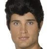 Smiffy's Mens Grease Danny Black Wig