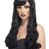 Smiffys Desire Black Adults Accessory Wig Womens