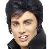 Smiffy's Buy Costumes Elvis King Of Rock Black Wig