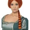 Smiffys Womens Fiona Princess Shrek Adult Auburn Accessory Wig