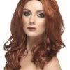 Smiffys Superstar Auburn Adults Accessory Wig Womens 1 Smiffys Superstar Auburn Adults Accessory Wig Womens