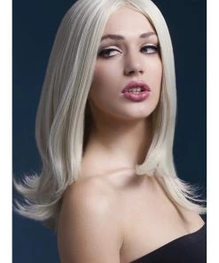 Smiffy's Womens Sophia Blonde Heat Resistant Accessory Wig