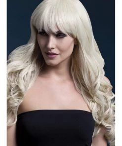 Smiffys Womens Isabelle Blonde Heat Resistant Accessory Wig