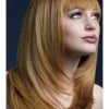 Smiffys Tanja Auburn Heat Resistant Accessory Wig Womens