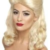 Smiffys Vintage 40's Pin Up Blonde Adult Accessory Wig
