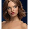 Smiffys Buy Costumes Olivia Light Brown Heat Resistant Accessory Wig