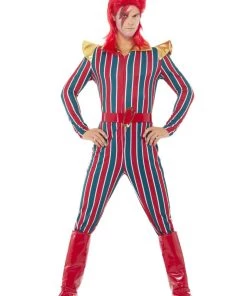 Smiffys Space Superstar Multi-Coloured Adult Costume For Men Mens