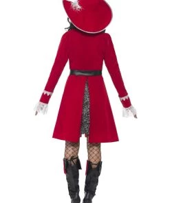 Smiffys Captain Lady Deluxe Authentic Adult Women's Costume Womens