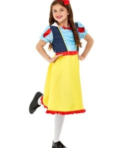 Smiffys Deluxe Princess Snow Children's Fairy Tale Costume