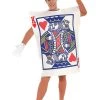 Rubies King Of Hearts Playing Cards Adult Costume