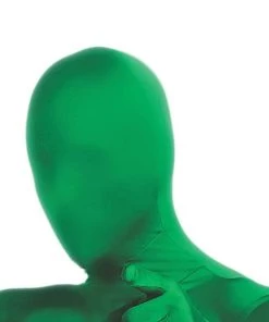 Rubies Womens Mask Green 2nd Skin Face