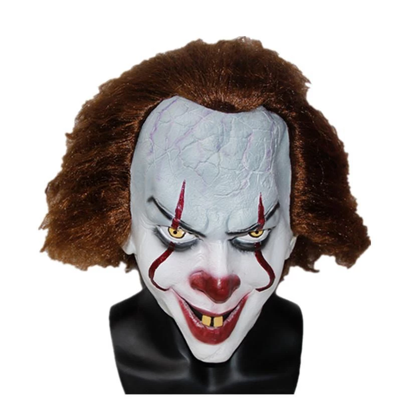 X-MERRY TOY Clown Scary Halloween Mask Mens 3 X-MERRY TOY Clown Scary Halloween Mask Mens