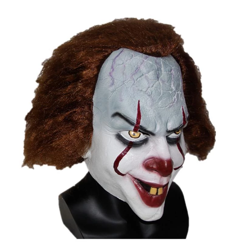 X-MERRY TOY Clown Scary Halloween Mask Mens 5 X-MERRY TOY Clown Scary Halloween Mask Mens