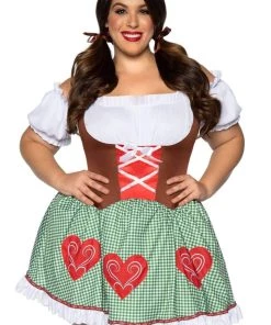 Leg Avenue Bavarian Cutie Curvy Plus Size Oktoberfest Costume 7 Leg Avenue Bavarian Cutie Curvy Plus Size Oktoberfest Costume