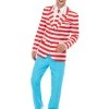 Smiffys Mens Where's Wally? Adult Men's Suit