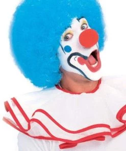 Rubies Clown Afro Blue Wig For Adults