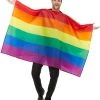 Smiffys Rainbow Flag Uni-sex Adult Costume