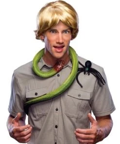 Rubies Animal Hunter Wig For Men