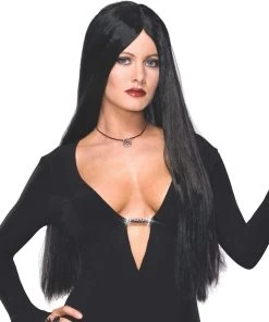 Rubies Morticia Addams Deluxe Wig For Adults