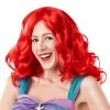 Rubies Womens Ariel The Little Mermaid Adult Red Wig Accessory 2 Rubies Womens Ariel The Little Mermaid Adult Red Wig Accessory