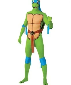 Rubies Mens Leonardo TMNT 2ND Skin Suit Adult Costume