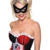 Rubies Harley Quinn Mask For Adults Womens