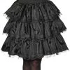 Rubies Satin Ruffled Rah-Rah Skirt Adult Accessory 1 Rubies Satin Ruffled Rah-Rah Skirt Adult Accessory