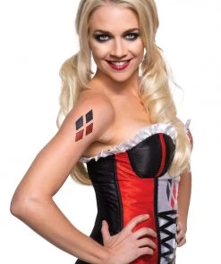 Rubies Harley Quinn Glitter Tattoo