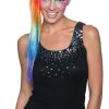 Rubies Mardi Gras Rainbow Ponytail Womens