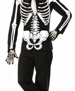 Rubies Mens Day Of The Dead Men's Skeleton Jacket Halloween Costume
