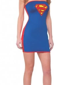 Rubies Supergirl Tube Dress Womens