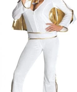 Rubies Womens Elvis White Secret Wishes Costume For Women