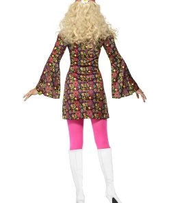 Smiffy's Hippie 60s CND Peace Sign Dress Costume 7 Smiffy's Hippie 60s CND Peace Sign Dress Costume