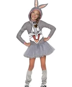 Rubies Bugs Bunny Hooded Costume For Girls Kids