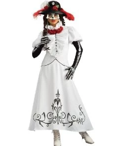 Rubies Skeleton Bride Collector's Edition Adult Costume Womens