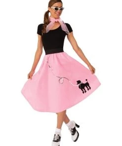 Rubies Womens 50's Bopper Adult Skirt