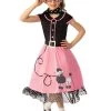Rubies Rock'n Roll 50's Girls Costume Womens