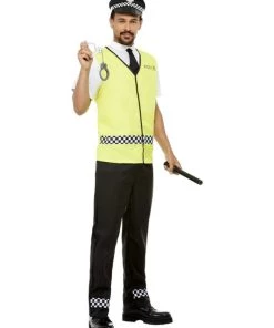 Smiffy's Police Officer Adult Uniform Costume