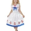 Smiffys Buy Costumes High Seas Sailor Girls Costume