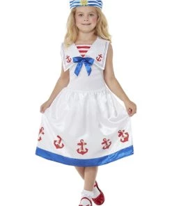 Smiffys Buy Costumes High Seas Sailor Girls Costume