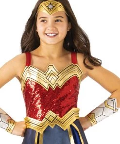 Rubie's Kids Wonder Woman Premium 1984 Costume For Girls
