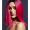Smiffys Kylie Magenta Pink Heat Resistant Accessory Wig
