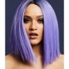 Smiffys Womens Kylie Violet Heat Resistant Accessory Wig