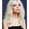 Smiffys Ashley Ice Blonde Heat Resistant Accessory Wig 2 Smiffys Ashley Ice Blonde Heat Resistant Accessory Wig