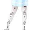 Smiffys Buy Costumes Wonderland Key Tights For Girls