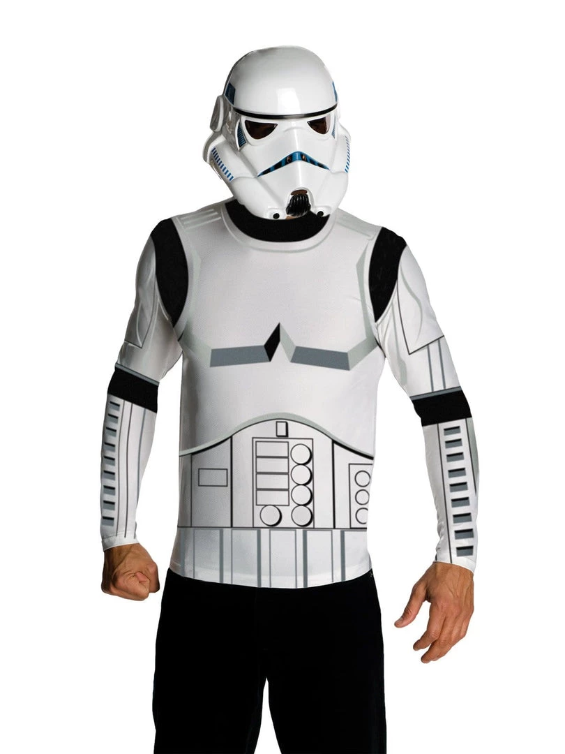 Rubies Mens Stormtrooper Classic Long Sleeve Top Costume For Men 3 Rubies Mens Stormtrooper Classic Long Sleeve Top Costume For Men
