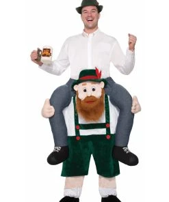 Rubies Kurt Oktoberfest Beer Buddy Piggy Back Costume