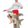 Rubies Mens Shark Piggy Back Adult Novelty Costume 2 Rubies Mens Shark Piggy Back Adult Novelty Costume