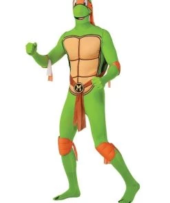 Rubies Mens Michelangelo TMNT 2ND Skin Suit Adult Costume