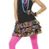 Smiffy's Womens Party Girl 80s Costume Set For Women